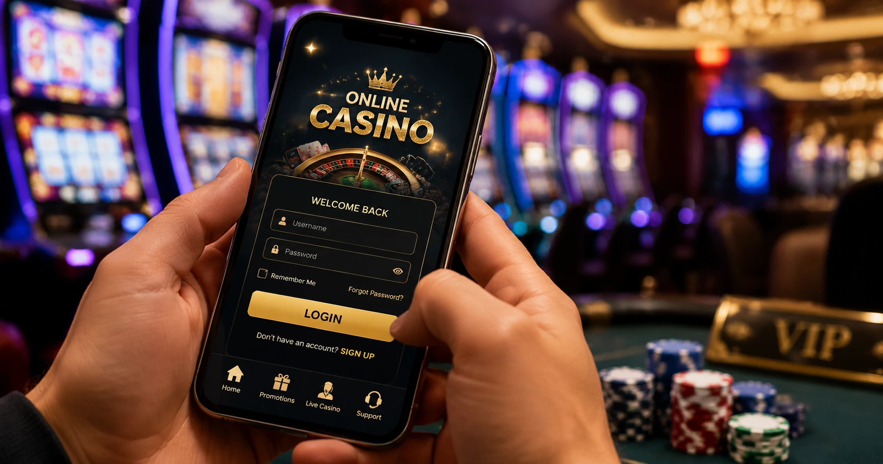 Navigating the 77 jili casino login Platform - image 2