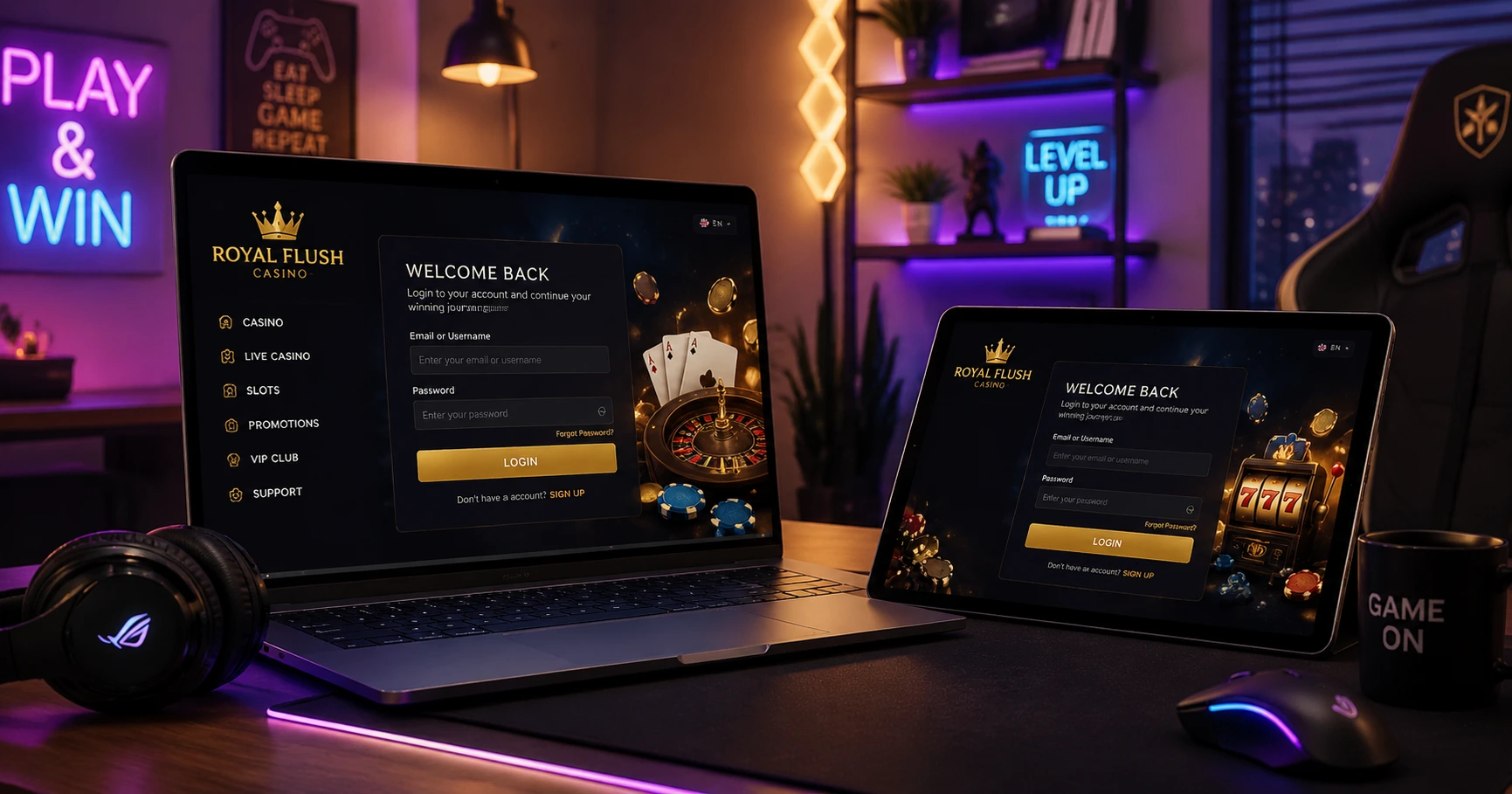 Navigating the 77 jili casino login Platform - image 3